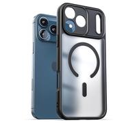 ENCASED Coque Slimshield givrée compatible avec iPhone 6,9" (2025) - Transparent