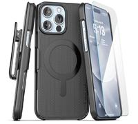 Encased Étui à clip de ceinture pour iPhone 16 Pro, (compatible avec MagSafe) - Étui de téléphone magnétique ultra fin (série SlimLine)