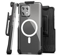 Encased Étui de ceinture pour Motorola Edge Plus 2023 avec clip étui - Compatible avec MagSafe, chargement magnétique et accessoires (Moto Edge + 2023)