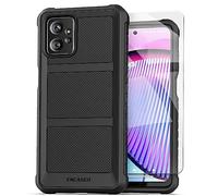 Encased Falcon Armor pour Moto G Power 5G 2023 Coque de protection robuste (Motorola G Power 5G 2023) Noir