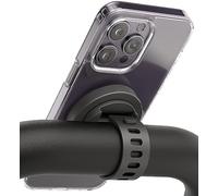 ENCASED Grip-X - Support de téléphone magnétique pour Barre/poignée, Compatible MagSafe pour iPhone - Salle de Sport, vélo d’Appartement, Poussette, Guidon de Chariot
