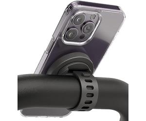 ENCASED Grip-X - Support de téléphone magnétique pour Barre/poignée, Compatible MagSafe pour iPhone - Salle de Sport, vélo d’Appartement, Poussette, Guidon de Chariot