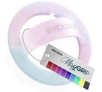 Encased Support de préhension magnétique pour téléphone (compatible avec MagSafe) Anneau en silicone scintillant à boucle pour les doigts pour iPhone (Gradient Dream)