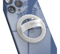 ENCASED Support magnétique pour téléphone (compatible avec MagSafe), fin anneau en silicone pour iPhone (glitteré)