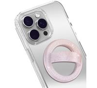 Encased Support magnétique pour téléphone, compatible avec MagSafe - Jolie bague en silicone irisé pour iPhone (Halo dégradé)