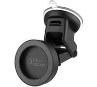 ENCASED Support Voiture Magnétique LolliLockit pour Pop-Socket - Fixation Tableau de Bord ou Pare-Brise, Attache Socket Magnétique par LolliLocket (Brevet en Cours)