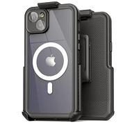 Encased Titan-X Coque étanche pour iPhone 14 compatible avec MagSafe et clip ceinture (protection extrême MIL-Spec MIL)