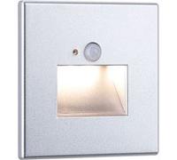 Encastré mural LED Edge Quadro carré 80x42mm 1,2W 25lm 230V 2700K Chrome mat Chrome mat G