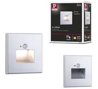 Paulmann Edge encastrés spécial mur carré LED 1x1,2W 230V Détecteur de proximité Chrome mat 93134