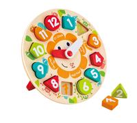 Encastrement En Bois : Horloge Chunky