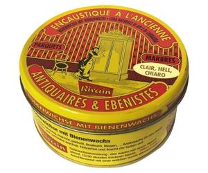 Encaustique Pâte - RIVAIN - Bois clair - 250ml - Formulation centenaire - Cires naturelles
