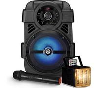 Generique Enceinte sono autonome MyDj SONIC08 400W LED Bluetooth USB/FM/AUX + micro sans fil