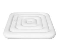 Enceinte à Bain à remous, Couvercle de Bain à remous Gonflable de 53 dans Un boîtier à Bain à remous carré avec Un Couvercle Rapide et Facile d'inflation et de déflation de la soupape de la vanne à t