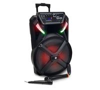 Enceinte active 15"" - FESTISOUND - FESTI15-UHF - 700W - Batterie 1500 mAh - Micro UHF + filaire