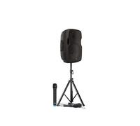 Enceinte Active AS 08 TOGO Active sur Batterie - 500W - 2 MICROS, USB/Bluetooth/AUX/SD, SONORISATION DJ PA PIED