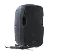 Enceinte Active Gemini AS 08 Togo sur Batterie avec Micro 500 Watts USB/BT/AUX/SD