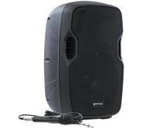 BMI Enceinte active Gemini AS 08 Togo 500 W sur batterie avec micro USB/BT/AUX/SD