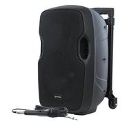 Gemini Enceinte active AS 10 Togo sur batterie – micro filaire – 1000 W USB/BT/AUX/SD