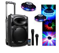 Eneinte Active IBIZA SOUND PORT8 20cm 400W VHF, USB/SD Bluetooth + 2 Effets OVNI G