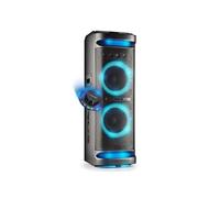 Enceinte Active SONO DJ WILDSPACE3 - 4000W, Bluetooth, USB/AUX IN, Lumière LED, TWS, Double Subwoofer 10 "- Soirée, Fête, Bar