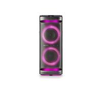 Enceinte Active Sonorisation WILDSPACE2 - 2000W, Bluetooth, USB/AUX, Lumière LED, TWS, 1 SUB 10 + 1 woofer 6,5 + 1 tweeter