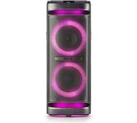 Enceinte Active Sonorisation WILDSPACE2 - 2000W, Bluetooth, USB/AUX, Lumière LED, TWS, 1 SUB 10" + 1 woofer 6,5" + 1 tweeter G