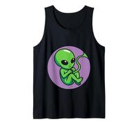 Enceinte Alien - Future Maman à Devenir fœtus Embryon bébé Débardeur
