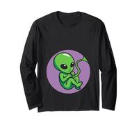Enceinte Alien - Future Maman à Devenir fœtus Embryon bébé Manche Longue