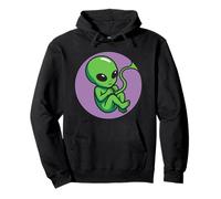 Enceinte Alien - Future Maman à Devenir fœtus Embryon bébé Sweat à Capuche