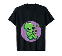 Enceinte Alien - Future Maman à Devenir fœtus Embryon bébé T-Shirt