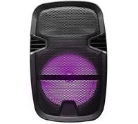 Blaupunkt - MP3975-133 - Enceinte LED Multicolore avec Support Pieds- Compatible Bluetooth - 15W - Noir