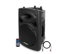 Enceinte amplifiée DJ SONO Mobile 400W IBIZA SOUND SLK10A-BT + câble PC