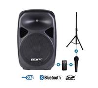 Enceinte Amplifiée - POWER ACOUSTICS - Tesla 15a - 300W RMS - Bluetooth - 15 pouces