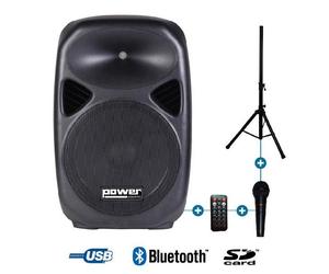 Enceinte AMplifiée Tesla 15a Dj Pack Power accoustics