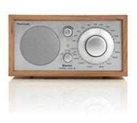 Tivoli Audio Model ONE Bluetooth - Poste Radio Vintage Retro en Bois Petite Radio Cuisine AM / FM Secteur Enceinte Bluetooth Radio - Bois Argent