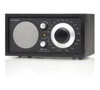 Tivoli Audio Model ONE Bluetooth - Radio Vintage Retro en Bois - Petite Radio Cuisine AM/FM sur Secteur - Entrée Jack - Enceinte Bluetooth Noir