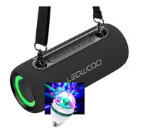 Enceinte Autonome 200W Hifi Ledwood XS200, Effet LED, Buetooth, IPX5, Assistant Voc, 20W RMS, Batterie 2000mAh, Diams