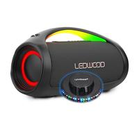 Enceinte Autonome 500W HiFi Ledwood XTR500 Buetooth USB, IPX6, PowerBank, Multiple Link, 110W RMS, Batterie 7000mAh, Lumière LED