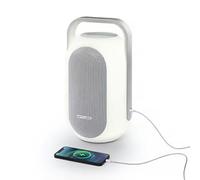 Enceinte Autonome 60W Lumières couleurs intégrées, Bluetooth - 5 sons de la nature - anti-éclaboussures IPX4 - Mains libres