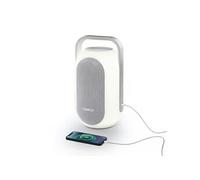 Enceinte Autonome 60W Lumières couleurs intégrées, Bluetooth - 5 sons de la nature - anti-éclaboussures IPX4 - Mains libres