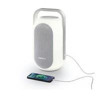 Enceinte Autonome 60W Lumières couleurs intégrées Bluetooth - 5 sons de la nature - anti-éclaboussures IPX4 - Mains libres