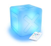 Enceinte Autonome BIG BEN PS200 - CUBE LUMINEUX ENCEINTE SANS FIL BLUETOOTH à LED RGB, 9 couleurs