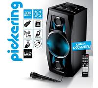 PM Enceinte Sono Hifi mobile BASS 300W – Batterie LED USB/Bluetooth/SD/FM Micro