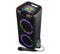 Enceinte autonome - FESTISOUND - SUNSET 208 - 600W - Sur batterie - Façade LED RVB