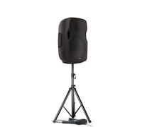Enceinte Autonome Gemini AS 08 Togo - 500W - Active sur Batterie USB/Bluetooth/AUX/SD avec Microphone, SONORISATION DJ PA Pied