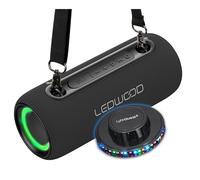 Enceinte Autonome Hifi 200W Ledwood XS200, Effet LED, Buetooth, IPX5, Assistant Vocal, 20W RMS, Batterie 2000mAh, Ovni G