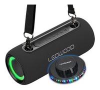 Enceinte Autonome Hifi 200W Ledwood XS200, Effet LED, Buetooth, IPX5, Assistant Vocal, 20W RMS, Batterie 2000mAh, Ovni G