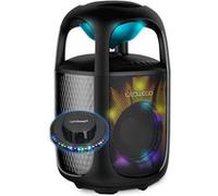 Enceinte Autonome LEDWOOD DROP300, Effet LED RVB, 300W, son 360°, X-Bass, Bluetooth 5.3 USB, Projection IPX5, Lumière Light