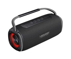 Enceinte Autonome Ledwood XTR160 Black, 200W, Effet LED, Bluetooth, Fonction TWS, Protection IPX6, Entrée USB, SD - 20W RMS