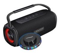 Enceinte Autonome Ledwood XTR160 Black, 200W, Effet LED, Bluetooth,TWS, Protection IPX6, Entrée USB, SD - 20W RMS, Lumière LED